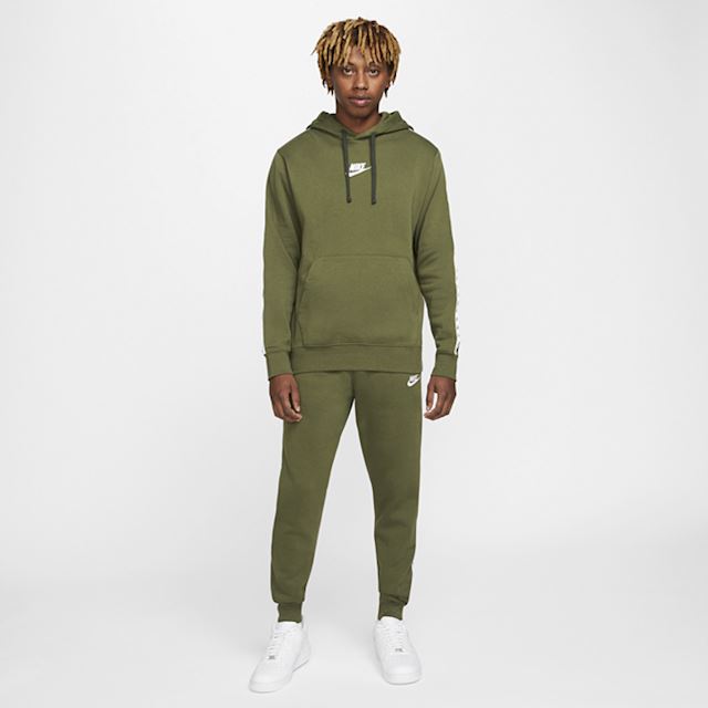 Nike Sportswear Sport Essential Men's Fleece Hooded Tracksuit - Green ...