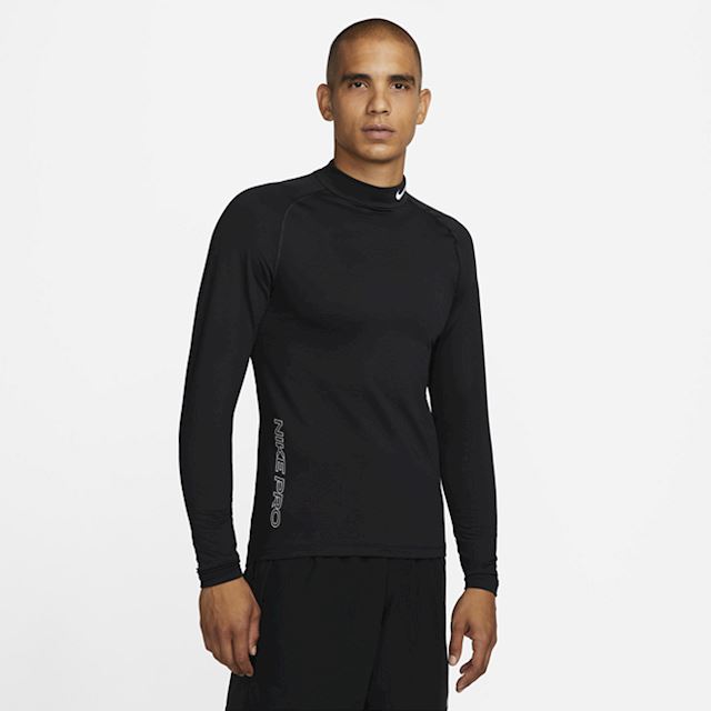 Nike Pro Warm Men's Long-Sleeve Mock-Neck Training Top - Black | DQ6607 ...