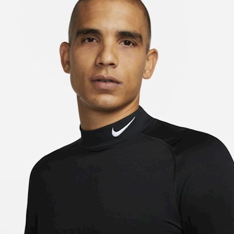 Nike Pro Warm Men's Long-Sleeve Mock-Neck Training Top - Black | DQ6607-010 | FOOTY.COM
