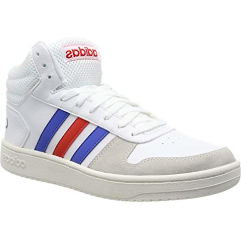 adidas hoops mid leather mens trainers