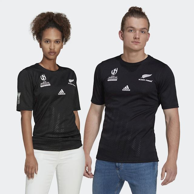 adidas Black Ferns Rugby World Cup Home Jersey HG7317