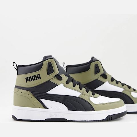 puma rebound joy covert green